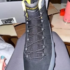 Nike | Shoes | Mens Nike Air Jordan 9 Retro Black Yellow 